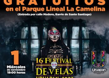 Anuncia Uruapan recorridos nocturnos gratuitos en Parque Lineal La Camelina