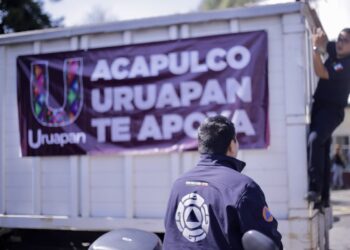 Envía Uruapan 3.5 toneladas de víveres a damnificados por huracán en Acapulco