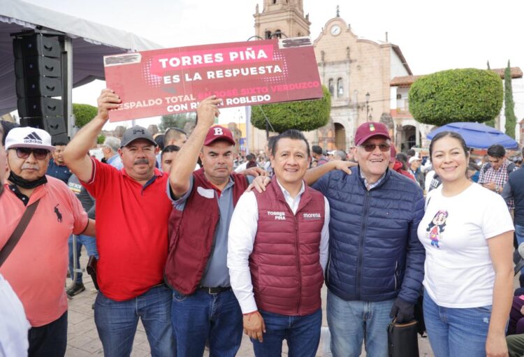 Encuesta de Morena demostrará que los michoacanos nos respaldan: Torres Piña