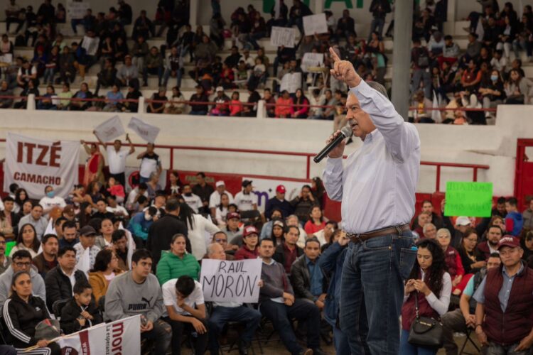 Vamos a recuperar Morelia con unidad y organización: Raúl Morón-Itzé Camacho
