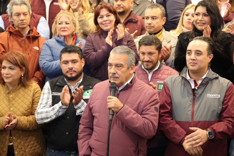 Arropados por la Coalición, reafirman Raúl Morón y Celeste Ascencio unidad en 2024