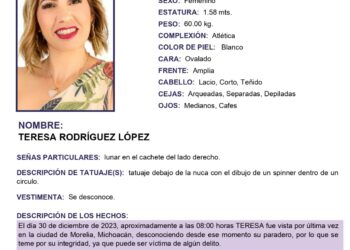 Alerta Alba, Teresa Rodríguez