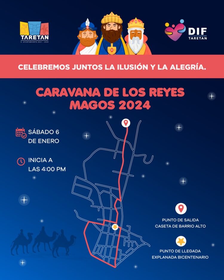 Caravana de los Reyes Magos 2024, Taretan