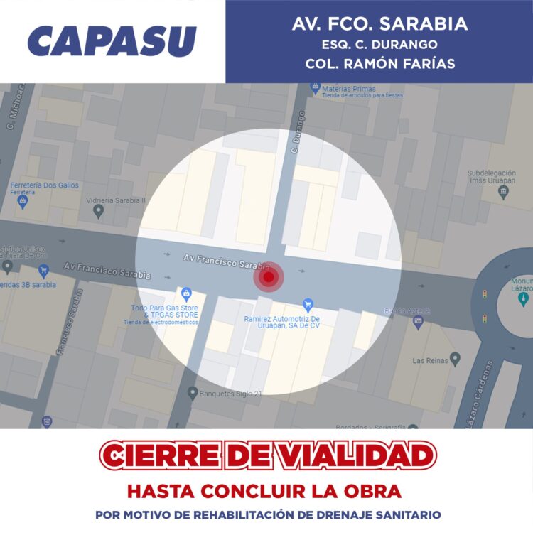CIERRE DE VIALIDAD CAPASU