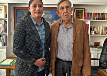 Dialogan Celeste y Cuauhtémoc Cárdenas sobre la situación del país y Michoacán