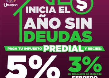 Ofrece Descuento Gobierno de Uruapan