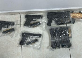 Detenidos en Morelia 5 hombres en posesión de 10 armas de fuego: SSP