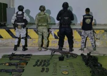 Guardia Civil, Ejército y GN aseguran armamento de alto poder, en acción operativa en Múgica