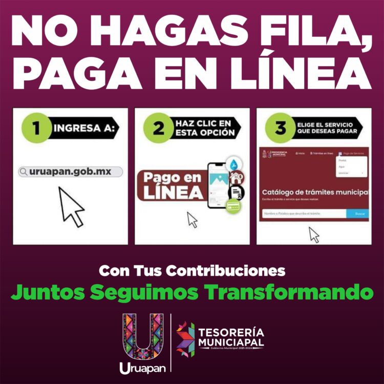 Paga en línea tu predial y no hagas fila