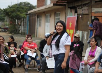 Los comités del PT, suman participación ciudadana a la transformación de Uruapan