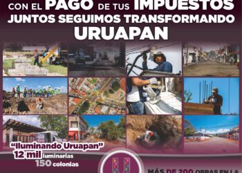 Avanza el pago de impuestos en Uruapan