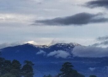 Advierte PC posible caída de nieve o agua nieve en zonas serranas de Michoacán