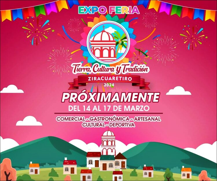 Todo listo para la Feria Ziracuaretiro 2024