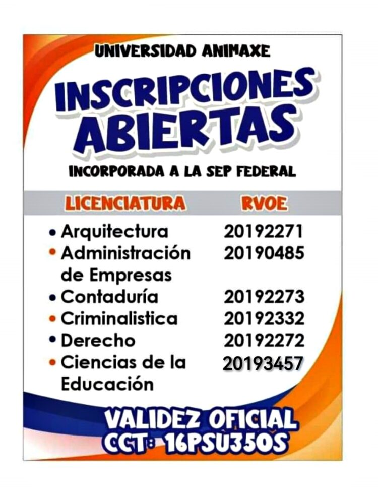 Abre tu mente, estudia en Animaxe ya !!