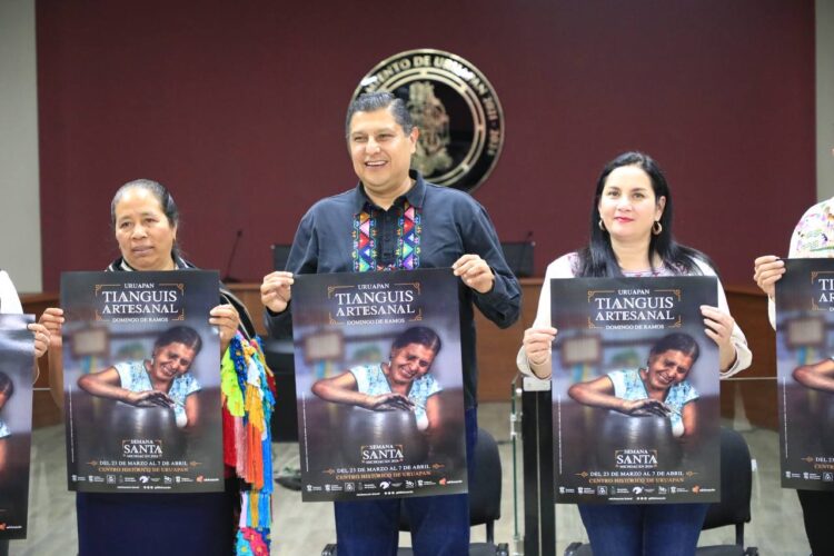 Tianguis Artesanal de Domingo de Ramos, nos une y nos da identidad: Nacho Campos