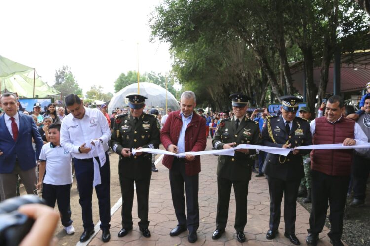 Exposición la Gran Fuerza de México en Uruapan espera 200 mil visitantes: Bedolla