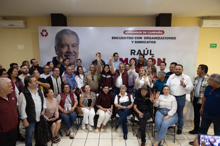 Construirá Raúl Morón el segundo piso de la 4T con las organizaciones y sindicatos