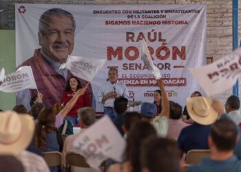 Organiza Raúl Morón zona de la Ciénega para construir el segundo piso de la 4T