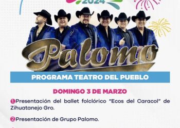 Hoy, en la Feria de Taretan, se presenta Palomino y su banda, entre otros más