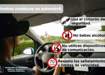 Conduce inteligentemente, no seas parte de las estadísticas de accidentes viales