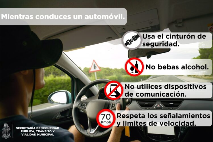 Conduce inteligentemente, no seas parte de las estadísticas de accidentes viales