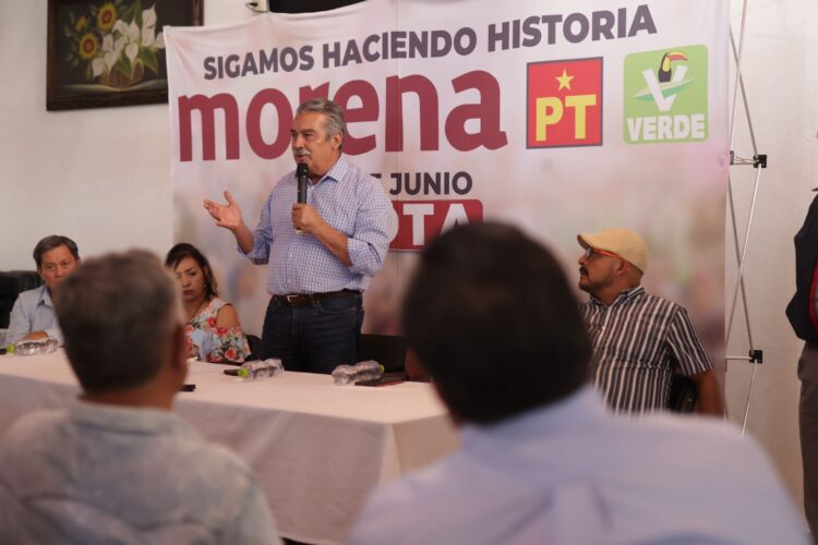 Organizaciones sociales de Michoacán cierran filas en favor de Raúl Morón