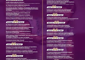 Programa del Tianguis Artesanal Uruapan