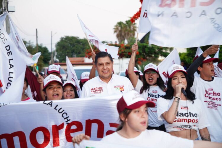 Vamos a dar mucho más para el beneficio de todos los uruapenses: Nacho Campos