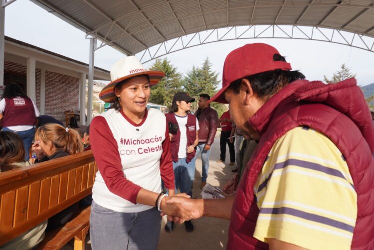 Mi equipo es el pueblo de Michoacán: Celeste Ascencio, candidata al senado