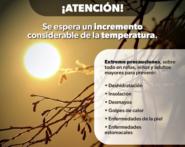 Cuidado con los golpes de calor; evítalos con estas recomendaciones de la SSM