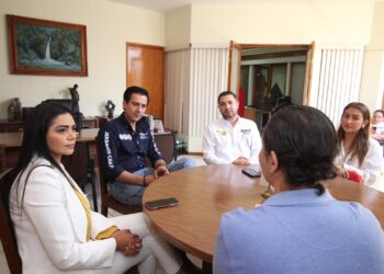 Araceli Saucedo compromete con CANACO Uruapan seguridad y desarrollo integral