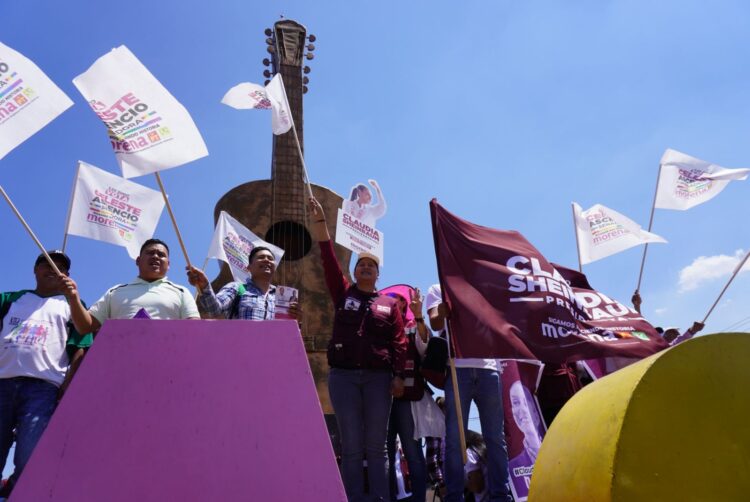 Vamos a consolidar la 4T desde la Meseta Purhépecha en todo Michoacán: Celeste