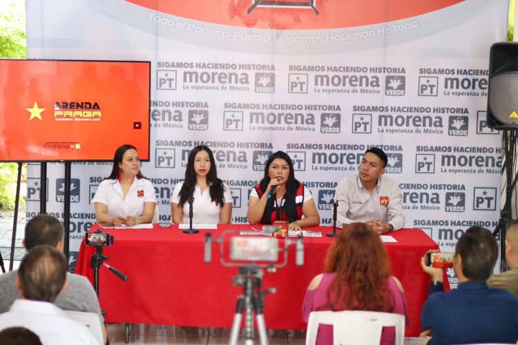 Resalta Brenda experiencia legislativa para consolidar la 4T en Michoacán
