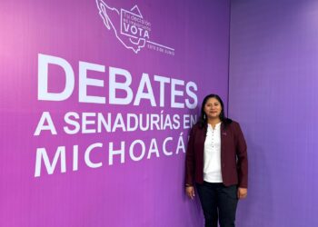 Seré la senadora más joven que Michoacán haya tenido: Celeste Ascencio