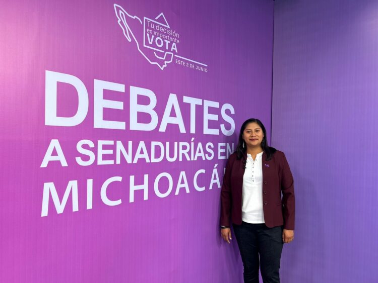 Seré la senadora más joven que Michoacán haya tenido: Celeste Ascencio