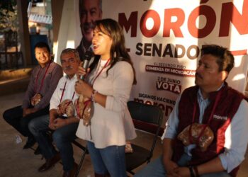 Honra Morón ideales de Emiliano Zapata en segundo piso de cuarta transformación