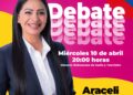 Vamos al debate a proponer, porque somos la mejor opción: Araceli Saucedo