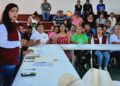Itzel Gaona, candidata a la alcaldía, se compromete a trabajar por Zirimícuaro
