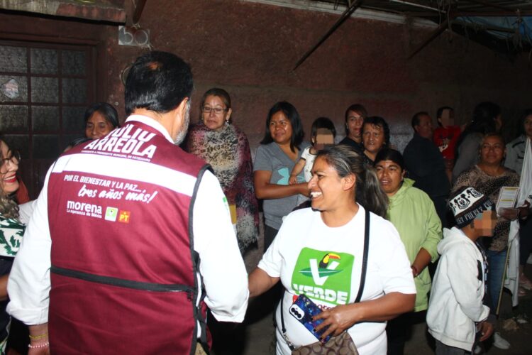 En la colonia Ibarra también quieren ganar; ¡apoyarán a Julio Arreola para ser alcalde!