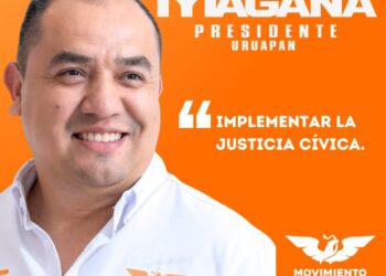Luis Manuel Magaña, candidato de MC a la alcaldía de Uruapan, con propuestas claras