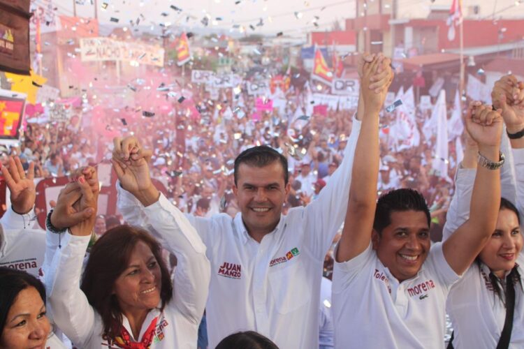 La organización de morenistas nos dará una victoria contundente: Juan Manzo