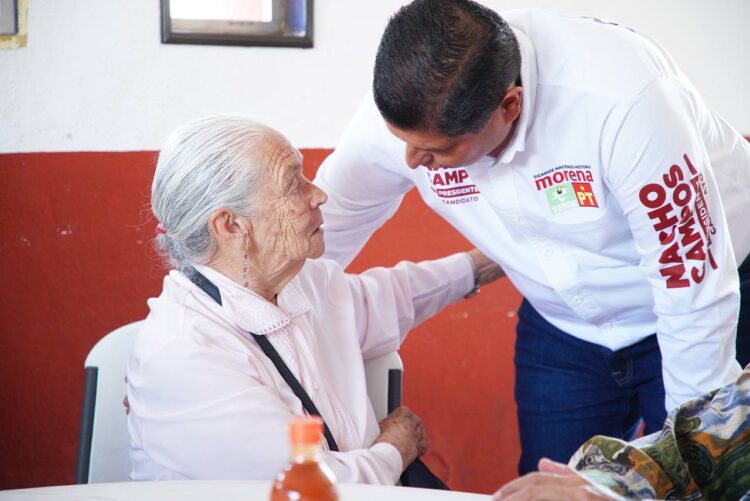 A votar 5 de 5, por Morena: Nacho Campos