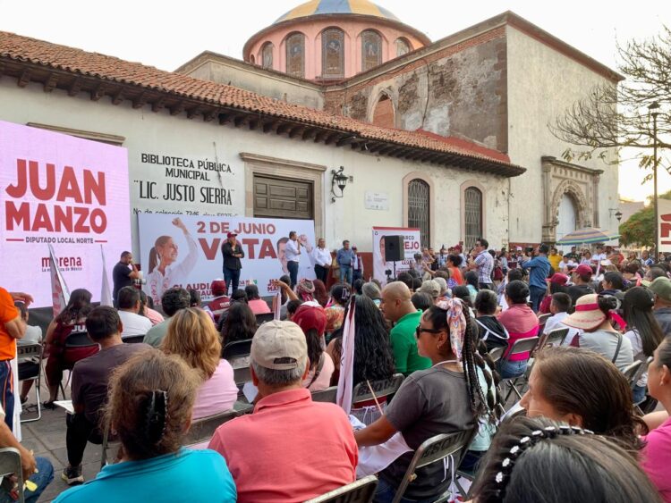 Los uruapenses ya decidieron 5 de 5 este 2 de junio a favor de Morena: Marco Trejo