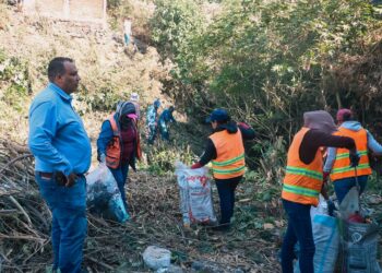 Realiza Gobierno Municipal jornada de limpieza en barrancas de Uruapan