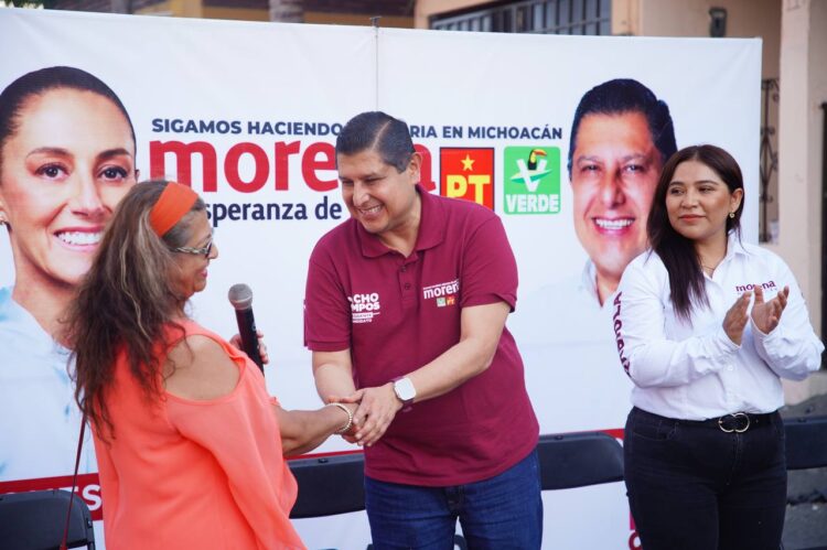 También Uruapan merece que la Cuarta Transformación siga: Nacho Campos
