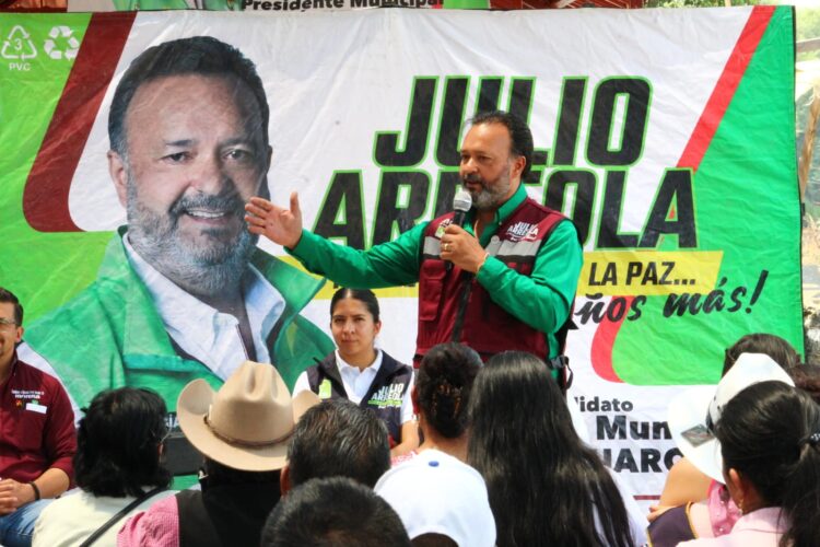 A paso firme y a ras de tierra, Julio Arreola sigue ganando simpatías patzcuarenses