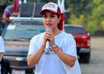 Magui Trujillo se compromete con sectores marginados de Nuevo Parangaricutiro