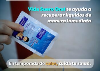 Vida Suero Oral, eficaz para tratar la deshidratación: Secretaría de Salud