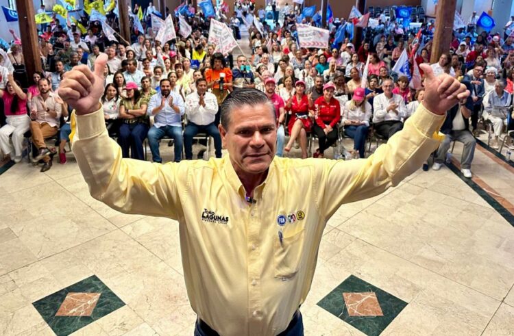 Cambio positivo con respeto a ciudadanía, proclama Toño Lagunas ante electorado
