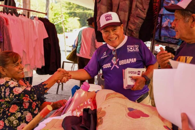 Uruapan ya no está para promesas vacías: Poncho Solís, candidato PES a la alcaldía